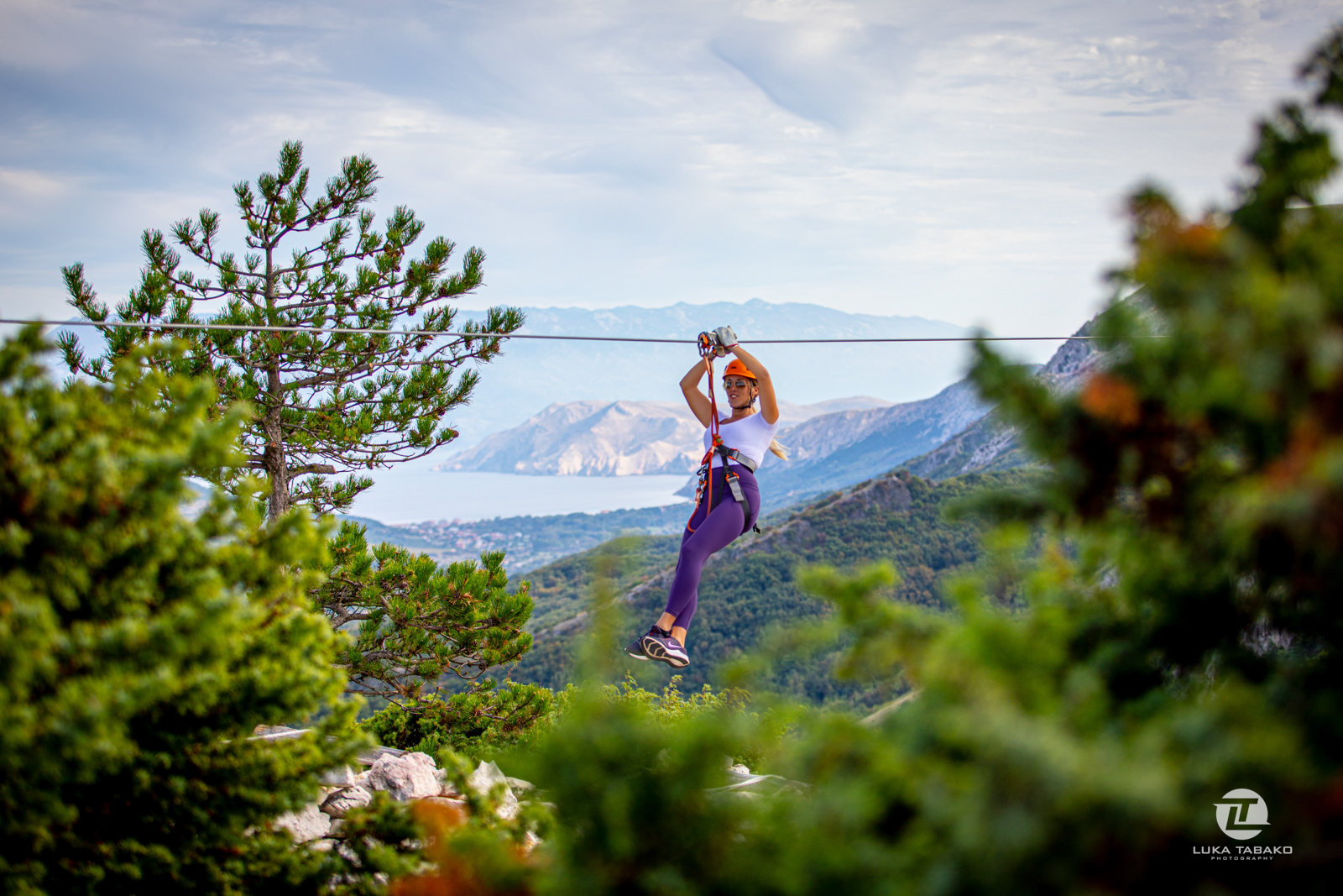 Zip Line Edison, Baška – Krk Island Zip Line Edison, Baška - Krk Island